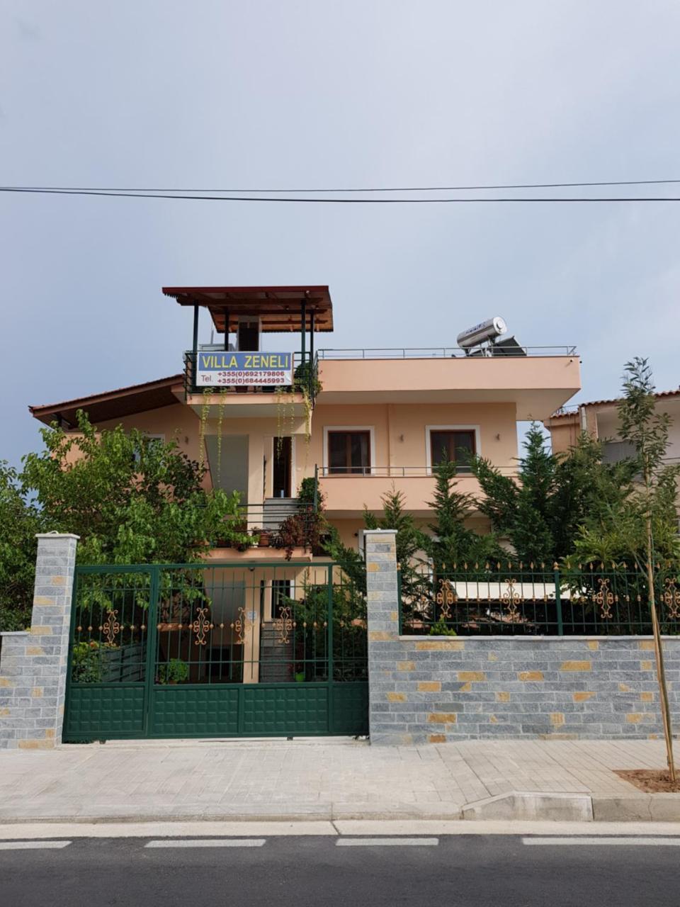 Hotel Villa Zeneli Sarandë Exterior foto
